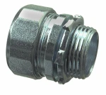 Halex 63510 Rigid Conduit Connector, 1 in Compression, Steel