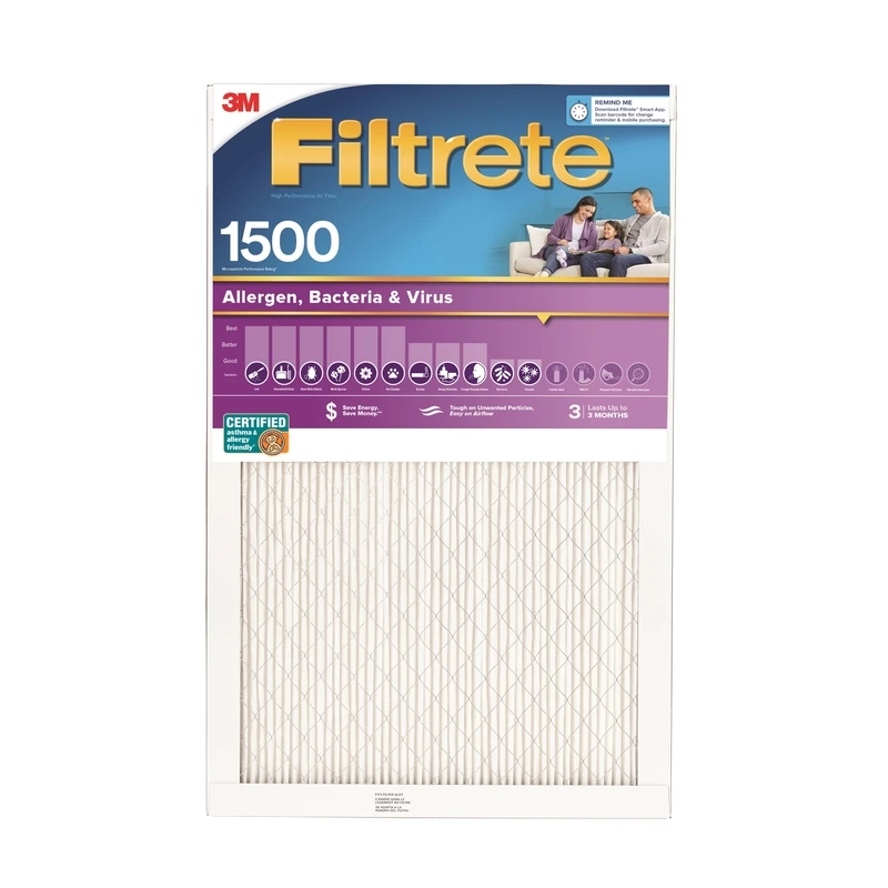 FILTER AC ALLRGN RDCTN 20X25X1
