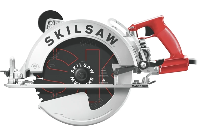 Sawquatch Magnesium Worm Drive Circular Saw, 15 Amp, 10-1/4 In.