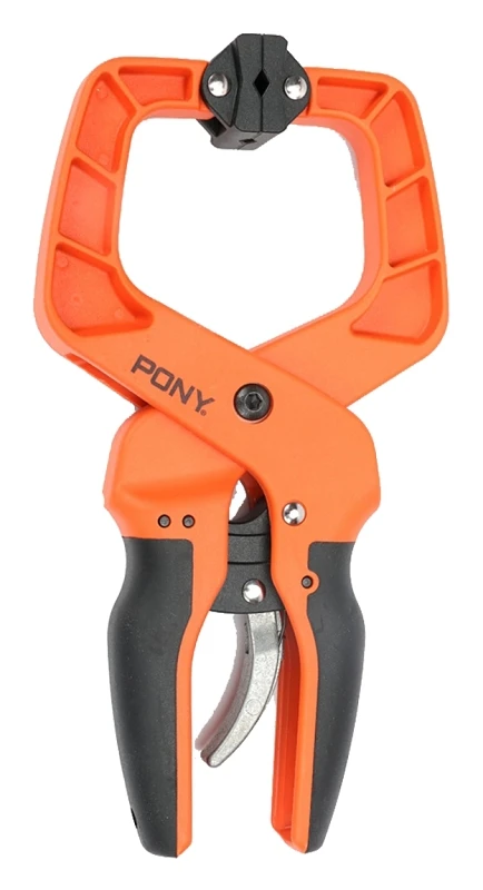 Hand Clamp, Padded Jaws, 2-1/4-In.