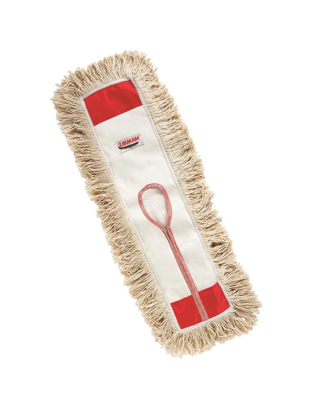 Commercial 24 In. Cotton Dust Mop Refill, Model 923, Machine Washable, 1 Pk