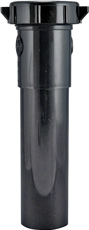 1-1/2 In. X 6 In. Black Plastic Slip-joint Extension Tube Pp55-2b
