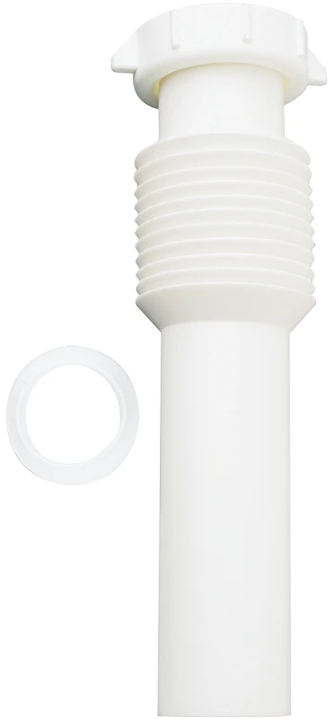 Pp812-1 Flex N Fix Sink Tailpiece, 1-1/2 In Diameter, 12 In Length, Plastic