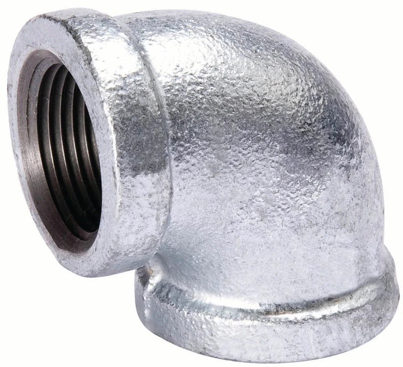 510-010bc 3 In. Galvanized Malleable Iron 90-degree Pipe Elbow