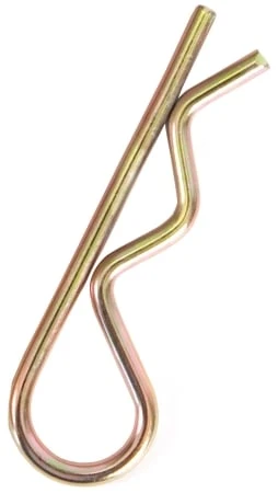 4022613 1/4 In. X 4 In. Yellow Zinc Hitch Pin Clip (2-pack)