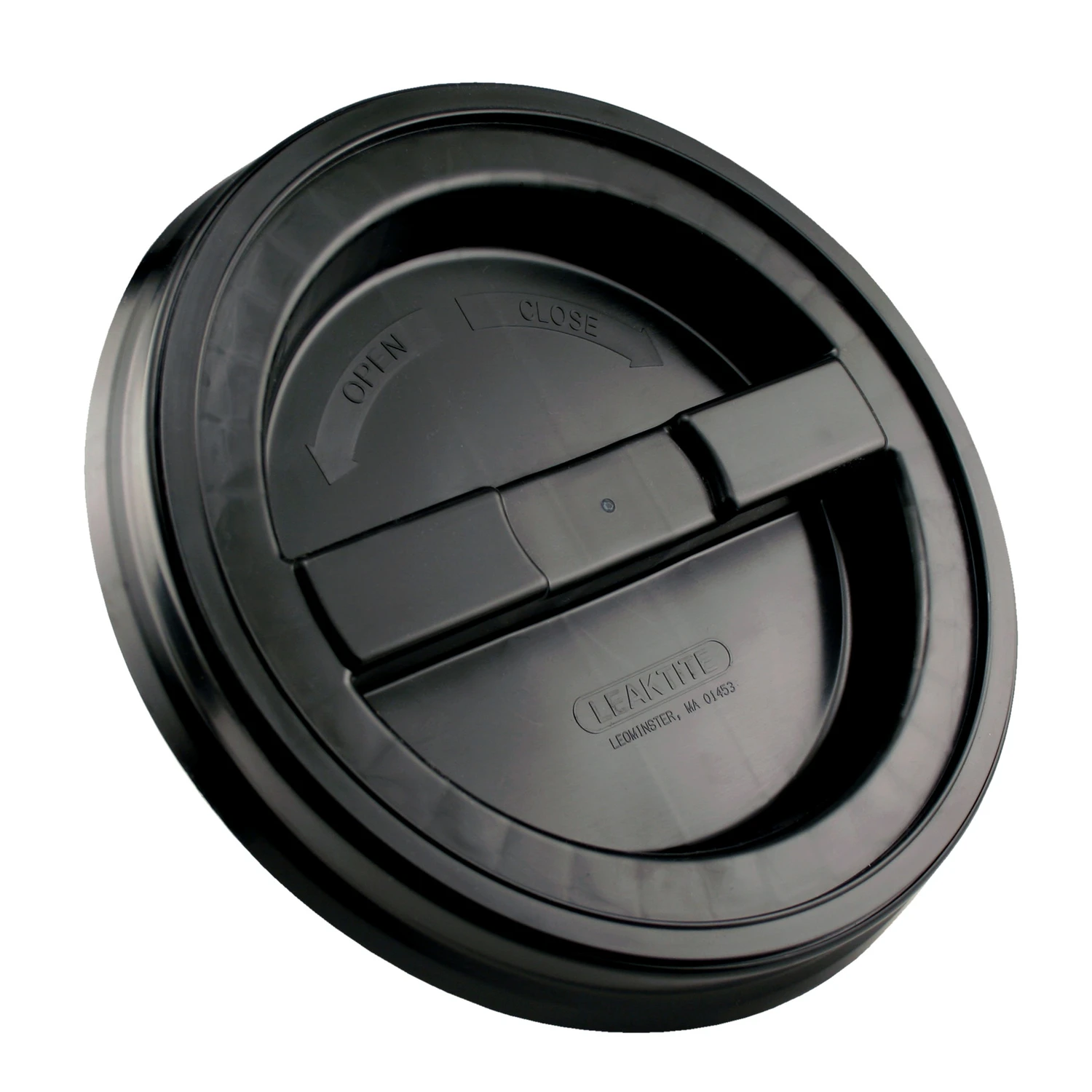 Leaktite Screw-Top Bucket Lid, Black, 2-Pc., Fits 3 & 5 Gal.