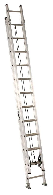 24-Ft. Extension Ladder, Aluminum, Type IA, 300-Lb. Duty Rating