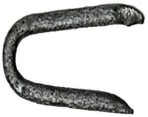 80038 Poultry Net Staple, 3/4 In L, 1 Lb, Galvanized Steel, Pack Of 12