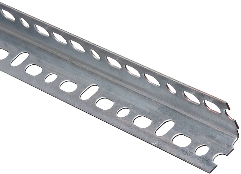 Slotted Steel Angle, 1-1/4 x 48 In.