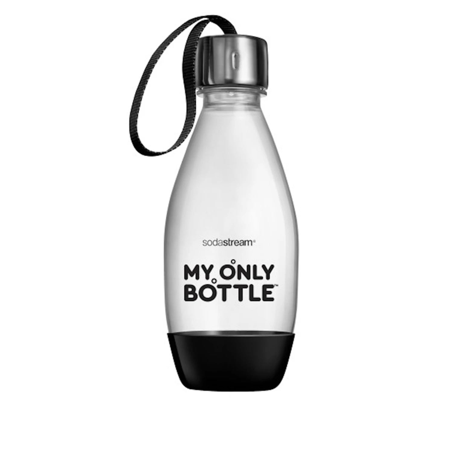 My Only Bottle 0.5 L Black Carbonator Bottle, Dishwasher Safe, Model 1748162010