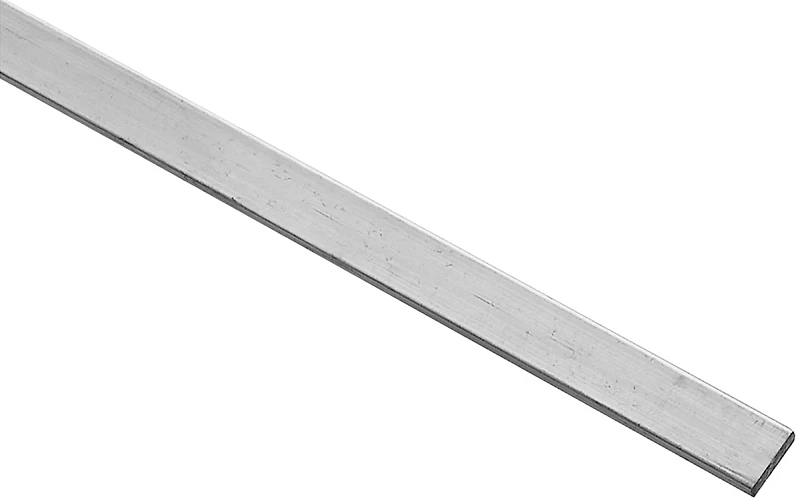 Mill Aluminum Flat Bar, 1/2 x 1/8 x 72 In.
