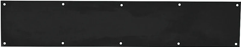 Sc8400pa-716 Aged Bronze Aluminum Kick Plate, 8 In X 34 In