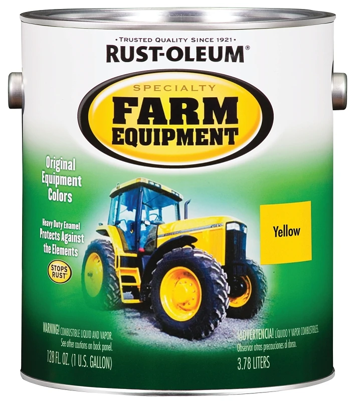 1 Gallon Jd Yellow Gloss Farm & Implement Enamel, Model 280175