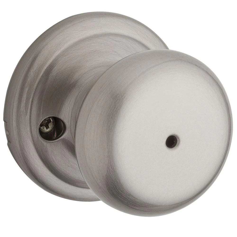 Kwikset Juno Satin Nickel Bed/bath Privacy Door Knob 730j 15 Cp