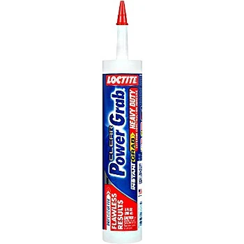 Power Grab Heavy Duty Construction Adhesive 9 Oz Clear All Purpose