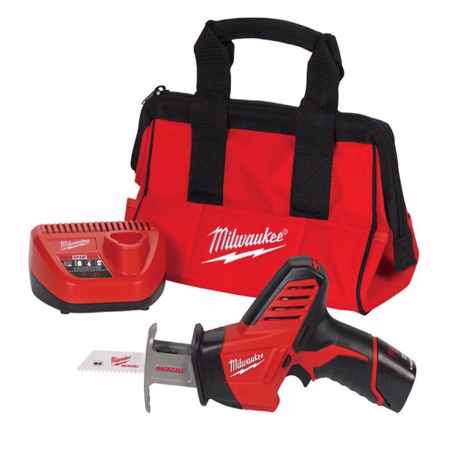 Milwaukee 2420-21 M12 Hackzall 12-Volt Cordless Reciprocating Saw Kit