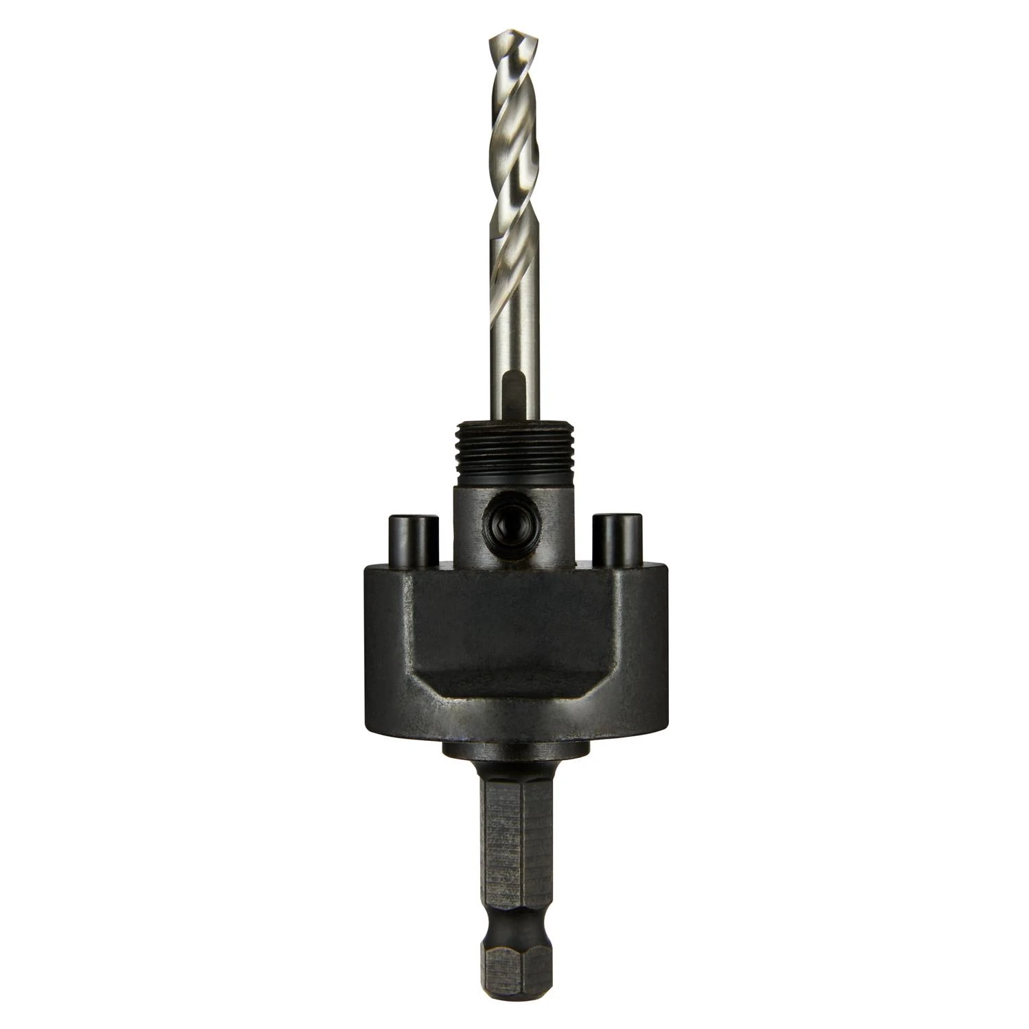 Milwaukee 49-56-7250 Hole Saw Arbor, 5/8-18 Thread, 3/8 in Shank, Hex Shank