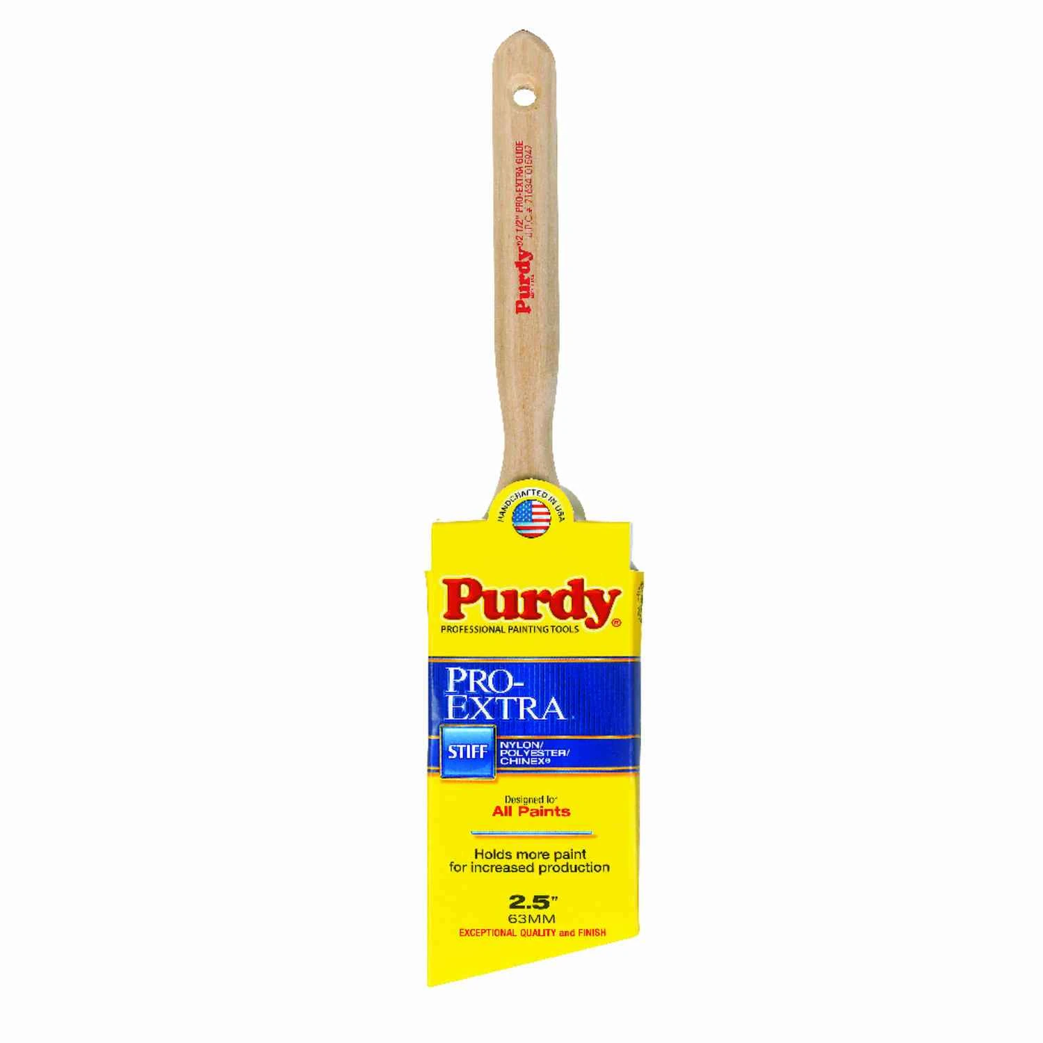 Pro-Extra Glide Angular Sash/Trim Paint Brush, 2.5 In.