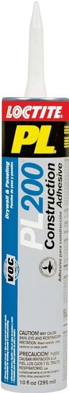 PL 200 Construction Adhesive, 10 oz. Cartridge