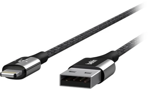 Mixit Duratek Lightning To Usb Charging Cable, 4-ft., Black, Model Bknf8j207bt04b