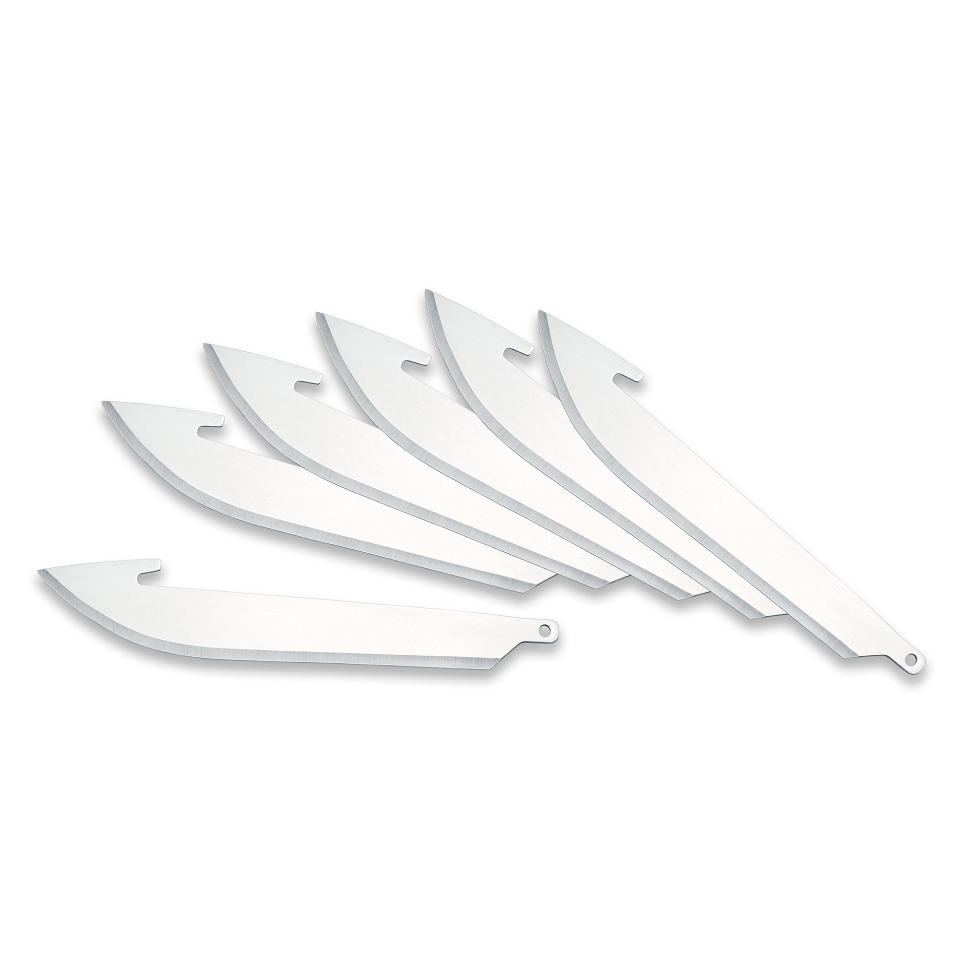 Razor-lite 3.5 In. Replacement Blades, Japanese 420j2 Steel, 6 Pk