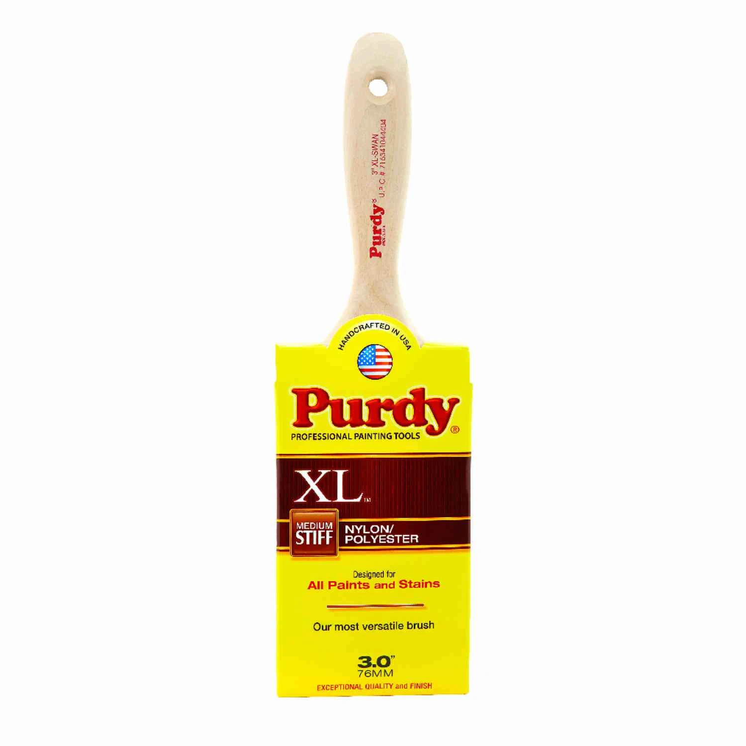 XL-Sprig Varnish & Enamel Paint Brush, 3 In.