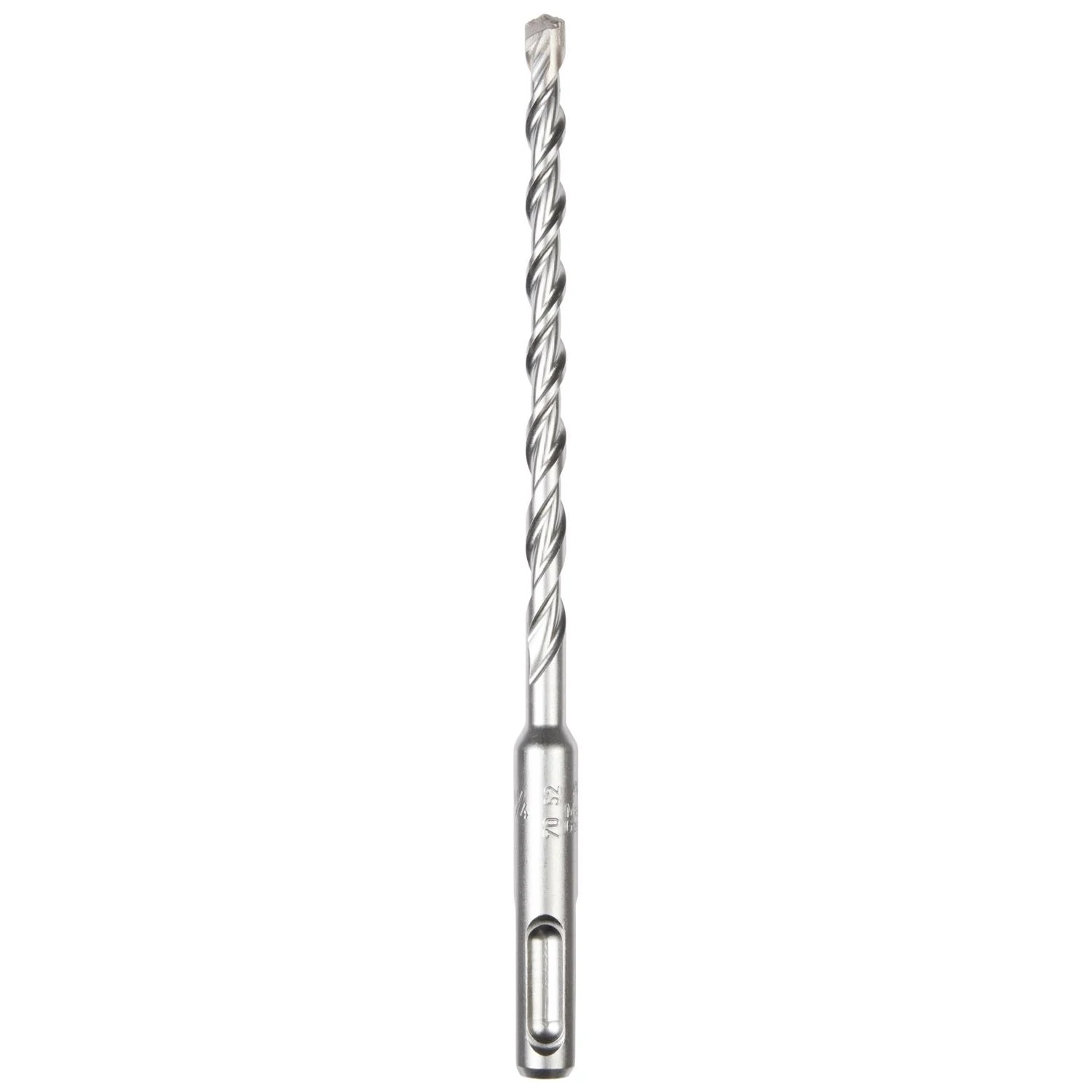 2-Cutter SDS Plus Rotary Hammer Drill Bit, 1/4 x 4 x 6 In.