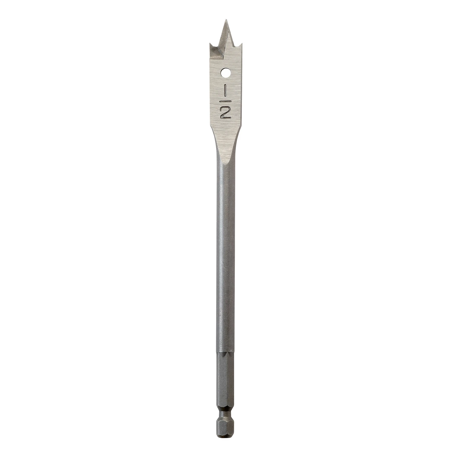 Wood Spade Drill Bit, 1/2 x 6 In.