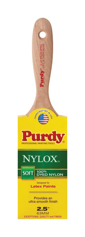 Nylox Sprig 2-1/2 In. Flat Trim Soft Paint Brush - Model 144380225