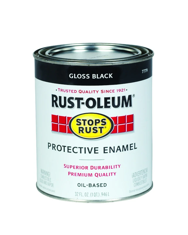 Stops Rust Qt. Gloss Black Enamel