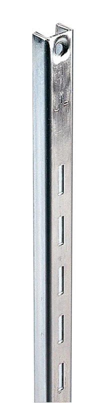 Knape & Vogt 80 ANO 48 Shelf Standard, Anochrome Steel, 48 In.