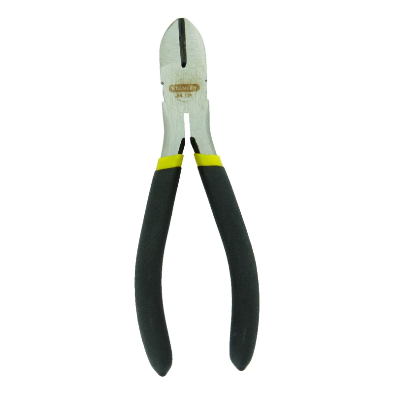 6 In. Diagonal Cutting Pliers, Model 84-105, Forged Steel, Double Dipped Handle