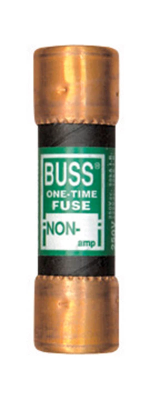 Bussmann NON Series BP/NON-40 Fuse, 40 A, 250 VAC, 125 VDC, 50 kA Interrupt, Melamine Body, K5, Cartridge Fuse