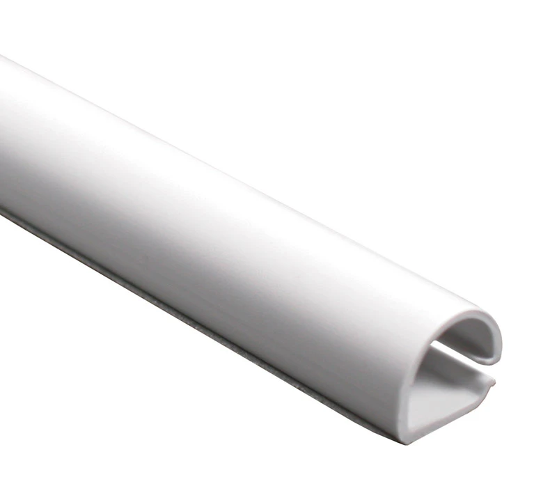 CHANNEL WIRE PLASTIC 5FT WHITE