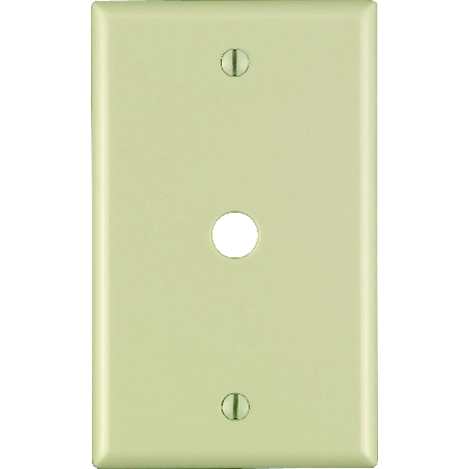 Leviton 001-86013-000 Wallplate, 4-1/2 in L, 2-3/4 in W, 1-Gang, Plastic, Ivory, Smooth Leviton 001-86013-000 Wallplate, 4-1/2 in L, 2-3/4 in W, 1-Gang, Plastic, Ivory, Smooth