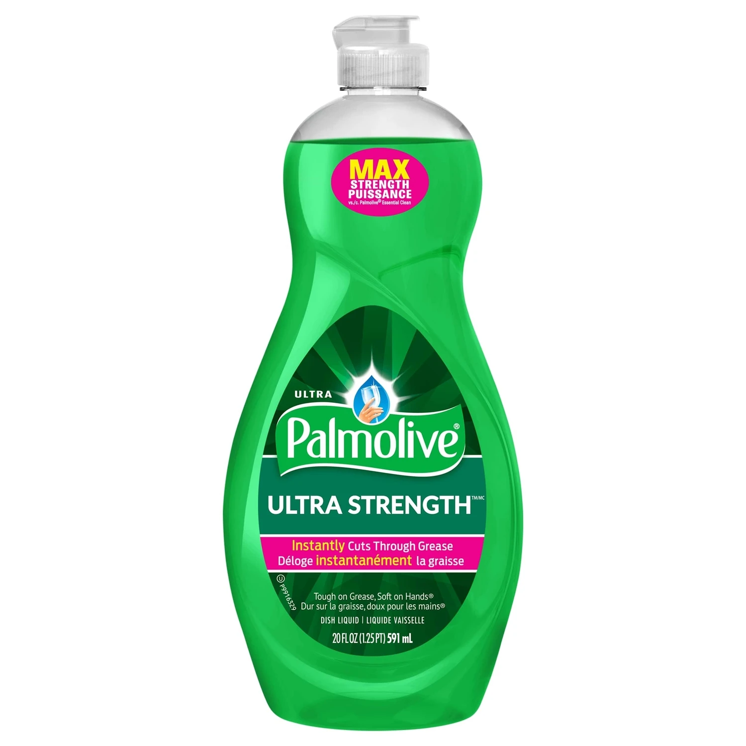 Palmolive Ultra Strength Citrus Scent Liquid Dish Soap 20 oz.