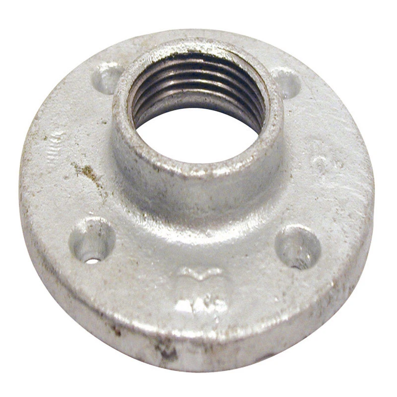 1/2 In. Galvanized Malleable Iron Floor Flange, Model 511-603bg, 100% Inspected