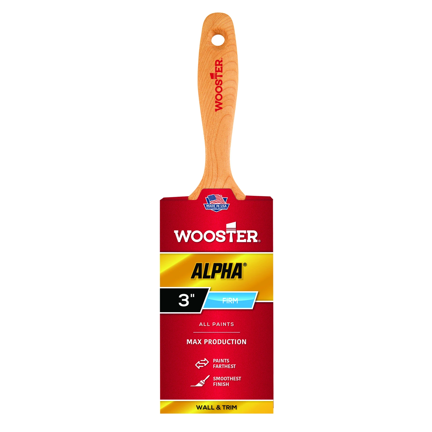 Alpha Varnish Brush, 3-In.