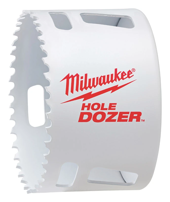 Hole Dozer 3-1/2 In. Bi-metal Hole Saw With Plug Jack