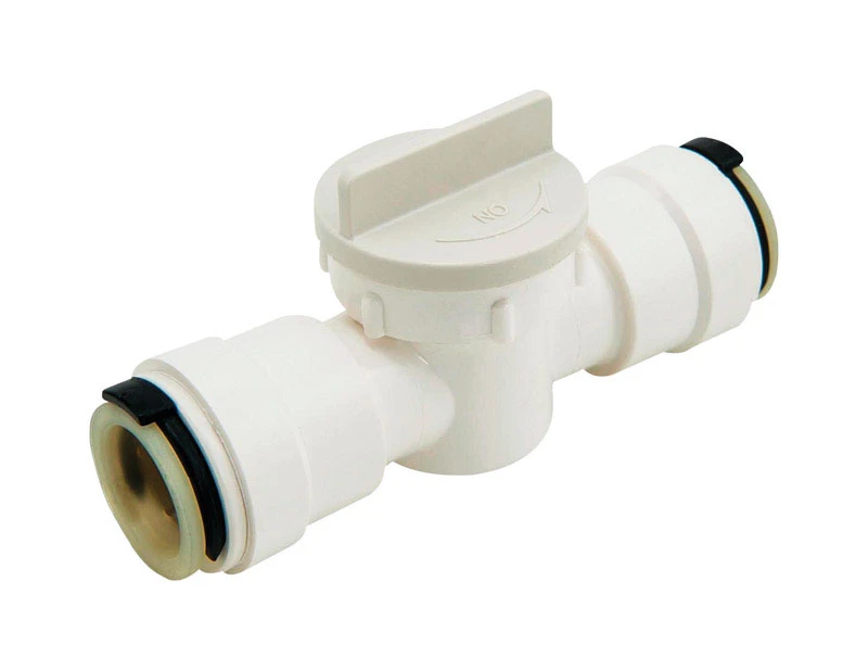 Straight Stop Quick Connect Valve, 1/2 x 1/4 In.