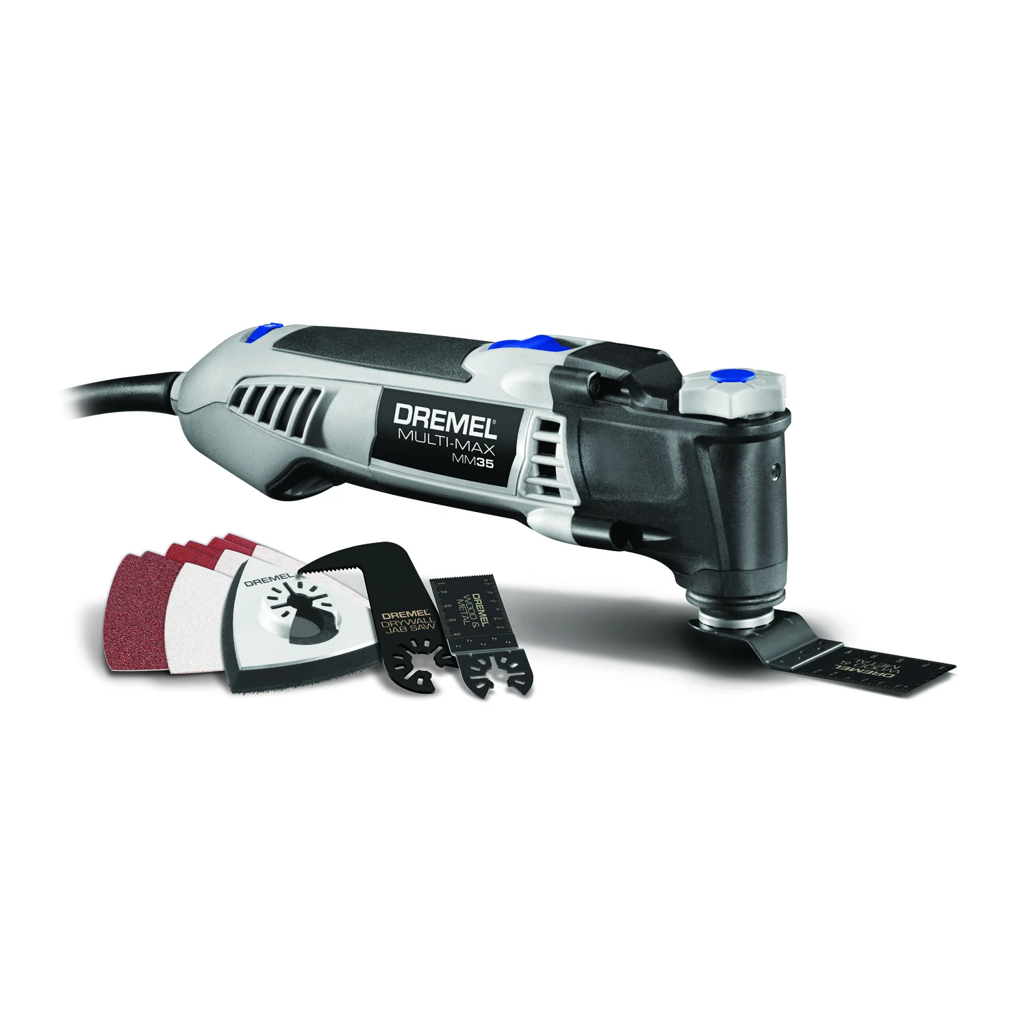 Multi-max Mm35 3.5 Amp Variable Speed Corded Oscillating Tool Kit With Accessories