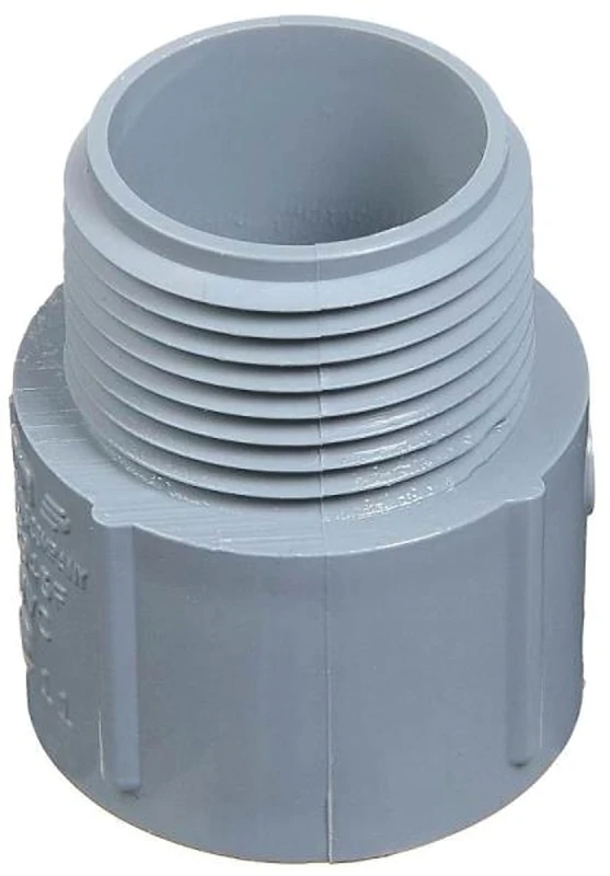 PVC Terminal Adapter, 1-1/2-In.