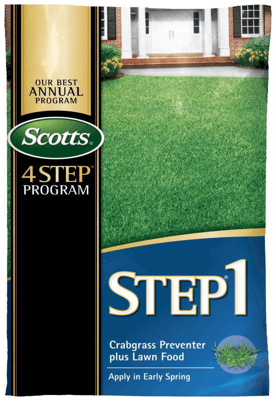 Step 1 Crabgrass Preventer plus Lawn Food, 13.46 Lbs., Covers 5,000 Sq. Ft