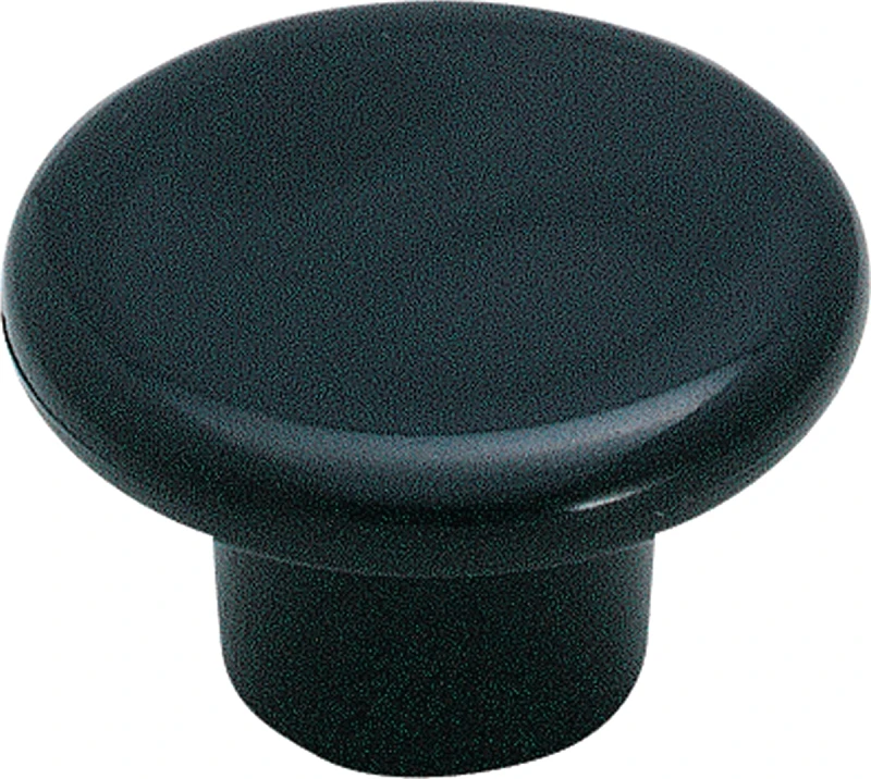 Everyday Heritage Cabinet Knob, Black, 1-1/4 In.