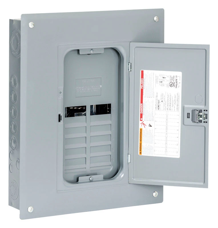 Square D HOM816L125PC Homeline Load Center, 125-Amp, 8-Space, 16-Circuit