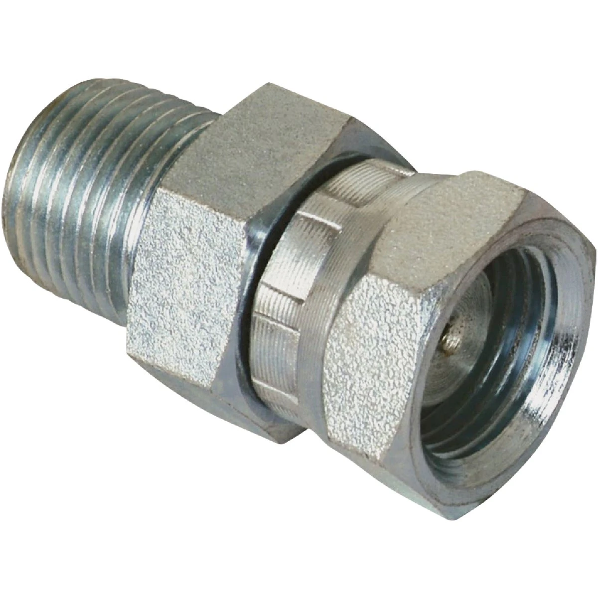 Hydraulic Adapter, 1/2-In. MP x 1/2-In. FP Swivel