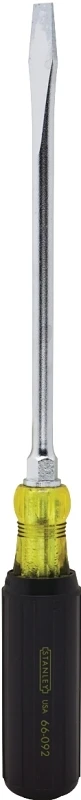 3/8 In. X 8 In. Vinyl Grip Slotted Screwdriver Model 66-092