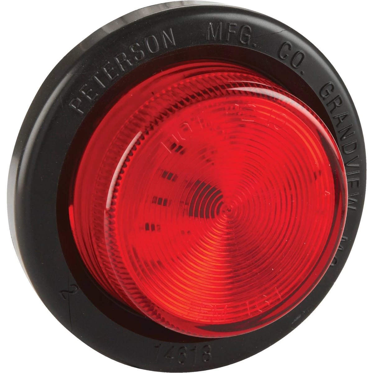 V164kr Round Red Clearance Light Kit - 2 Inch, 9-16 Volt, Led