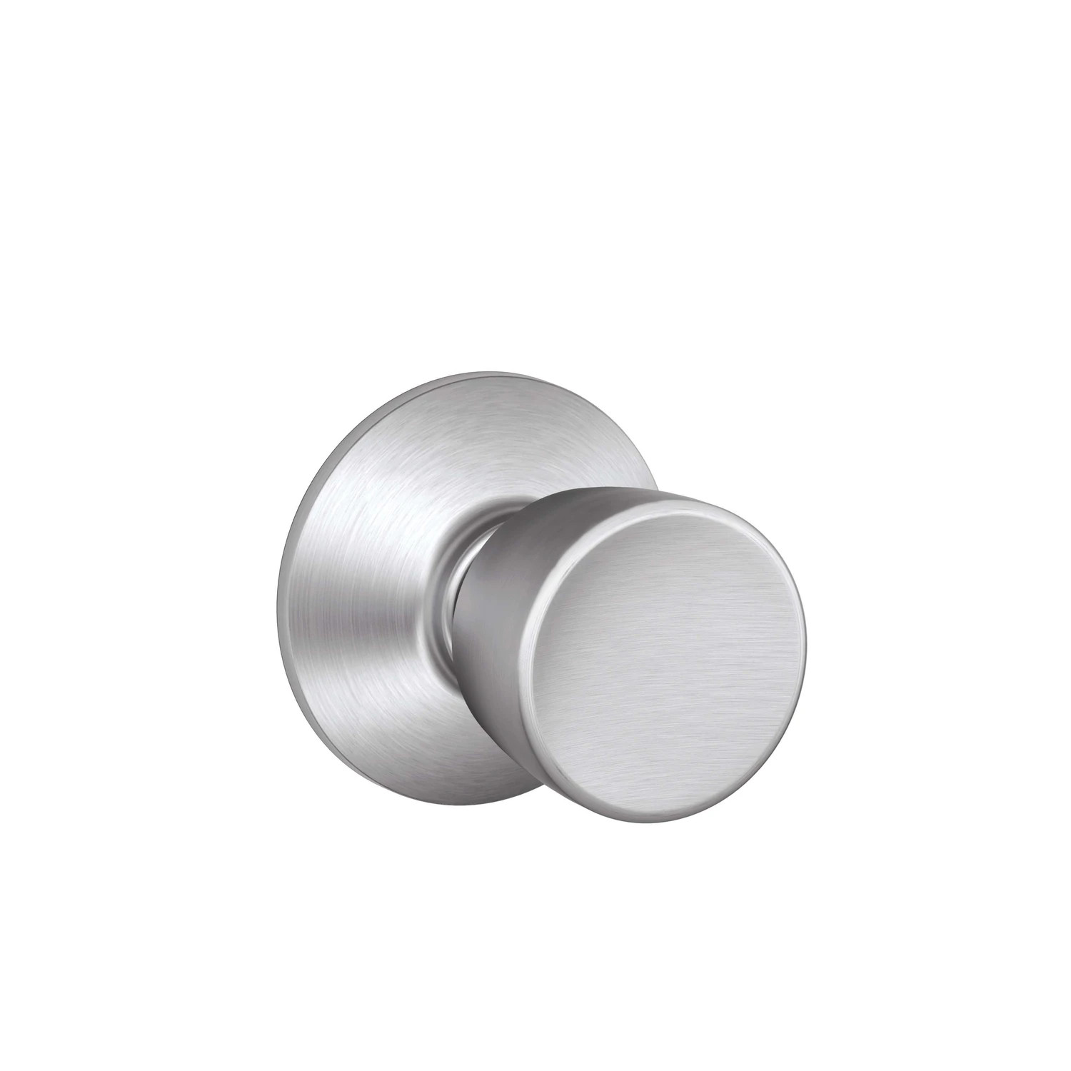 Satin Chrome-Plated Bell Passage Knob