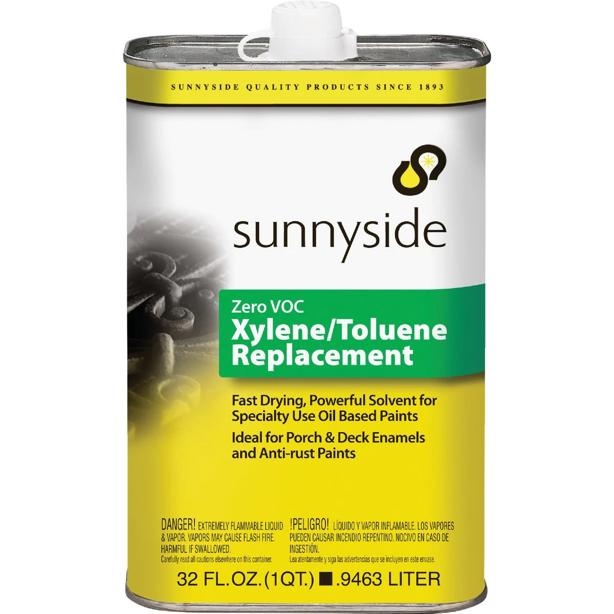 Xylol/Toloul Paint Cleaning Solvent, 1-Qt.